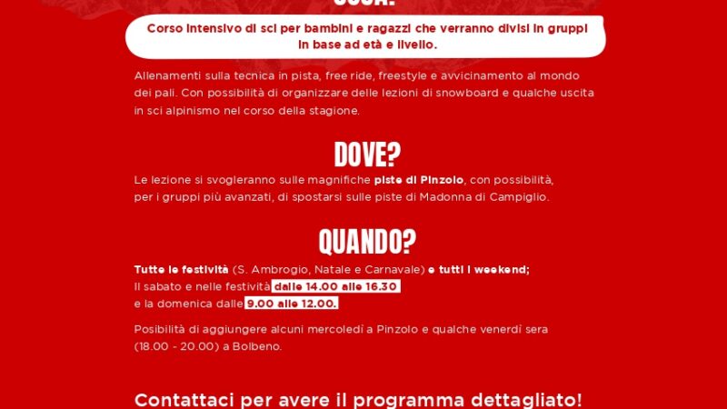 Novità Inverno 2025/26: “Nardis Ski Team” Scuola Italiana Sci Val Rendena e Nardis Sport presentano un nuovo modo di vivere lo sci