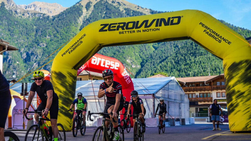 PINZOLO – START BACIATO DAL SOLE PER IL WEEKEND DEDICATO AL CYCLING