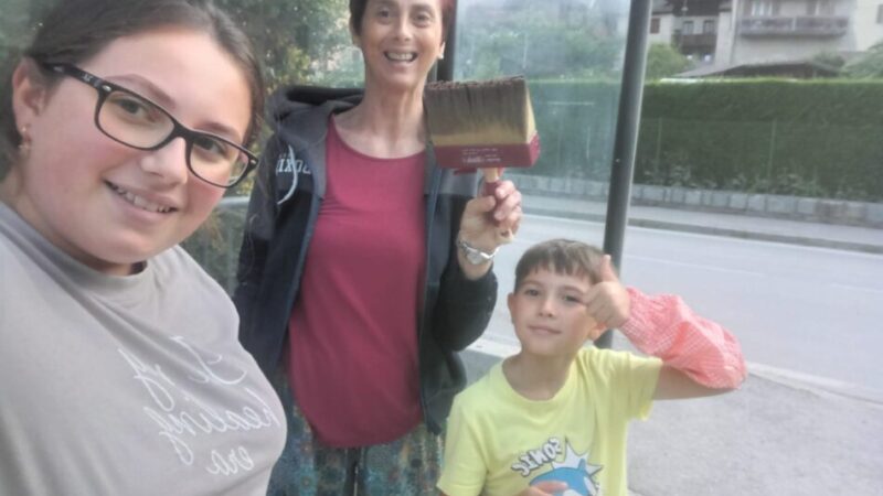 Volontariato a Pelugo in allegria