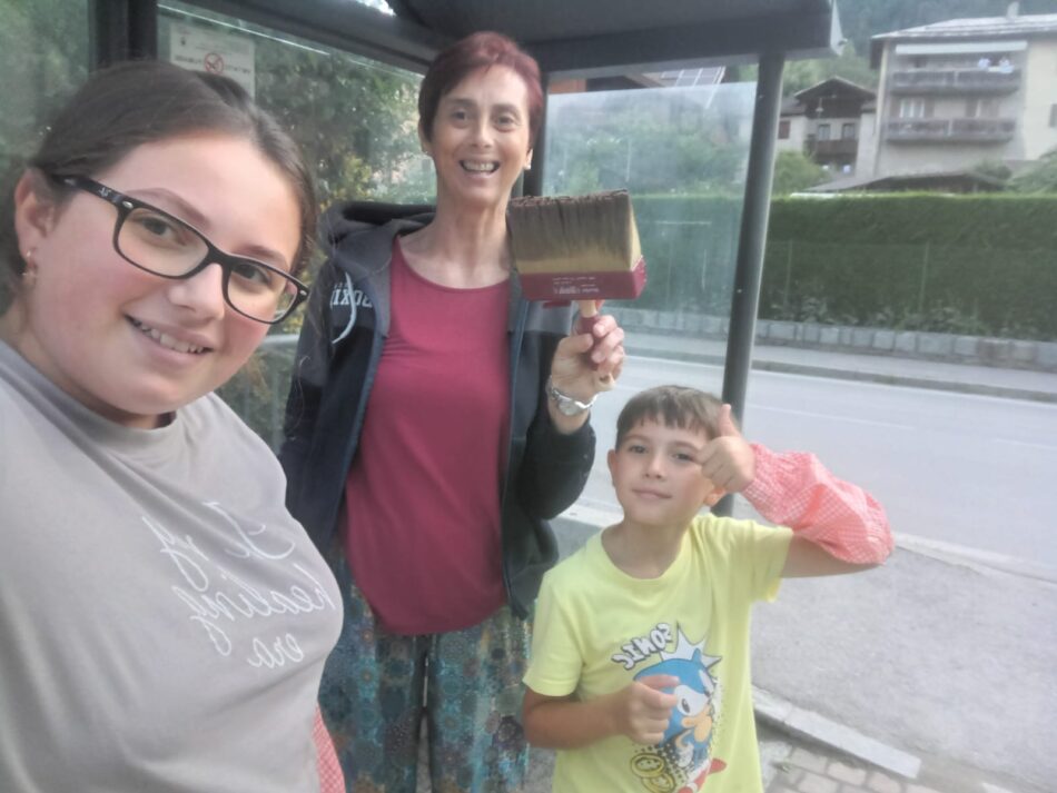 Volontariato a Pelugo in allegria
