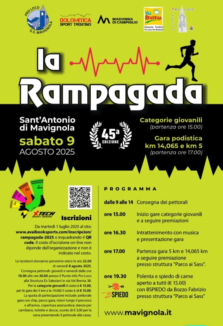 Sant’Antonio di Mavignola Sabato 9 agosto “La Rampagada”