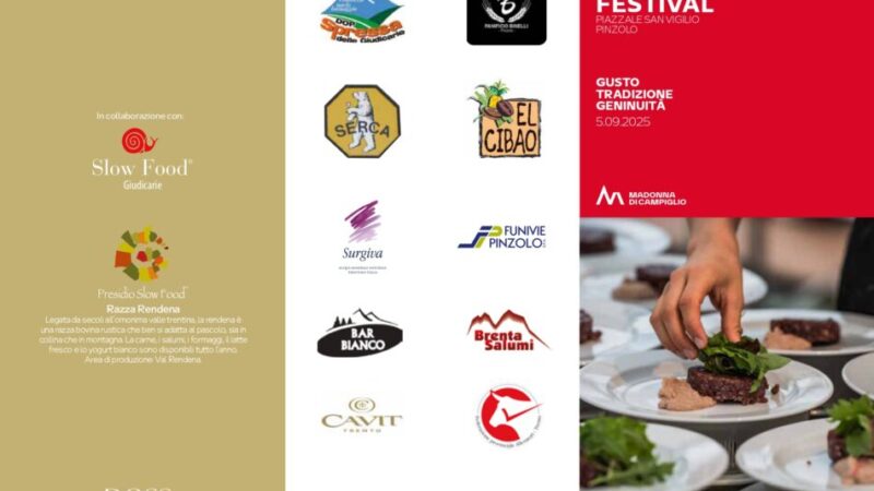 Pinzolo RENDENA FOOD FESTIVAL 2025 – 5 settembre 2025