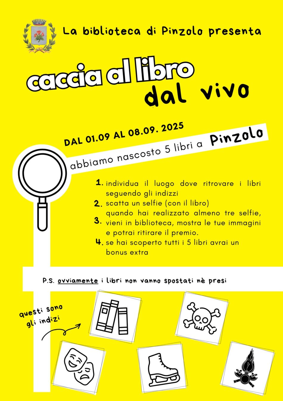 Pinzolo: Dal 1° all’8 settembre “Caccia al libro dal vivo”