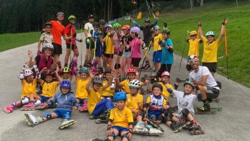 U.S. Carisolo: ben 40 atleti della categoria giovanile si allenano sulla pista da skiroll “Vioftra”