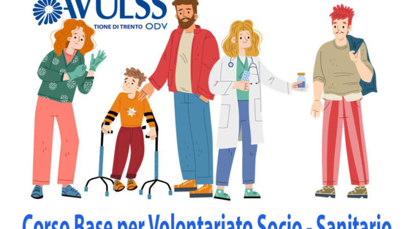 TIONE – AVULSS ODV TIONE: aperte le iscrizioni al Corso Base per Volontari socio-sanitari