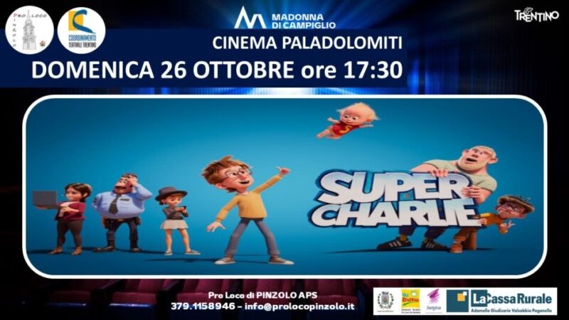 Cinema a Pinzolo: Domenica 26 ottobre ore 17.30