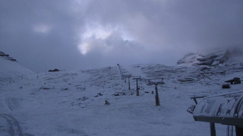 Skiarea Madonna di Campiglio: paesaggio invernale sopra i 2000 metri