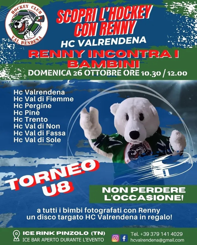 PINZOLO – SCOPRI L’HOCKEY CON RENNY