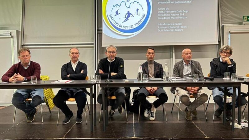 Intervento dell’assessore Failoni all’assemblea dell’Associazione maestri di sci del Trentino a Riva del Garda
