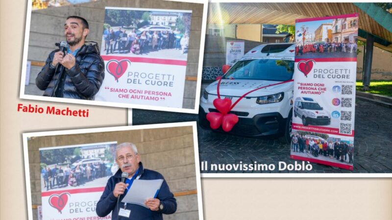TIONE – Consegnato un nuovo automezzo all’AVULSS ODV TIONE