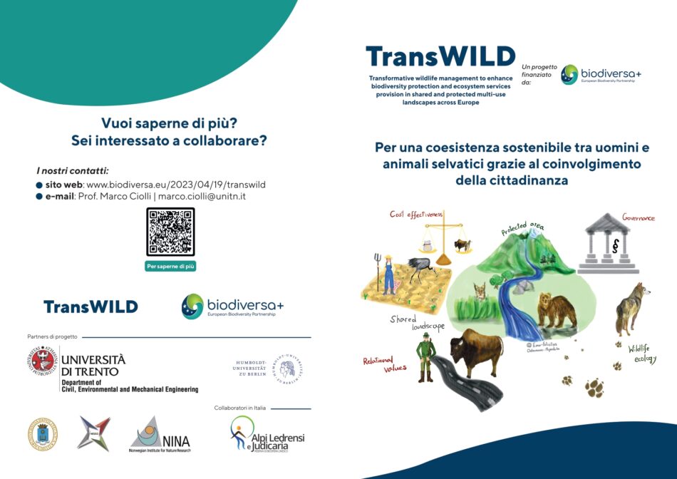 Questionario: Percezioni del paesaggio e della fauna selvatica in Trentino