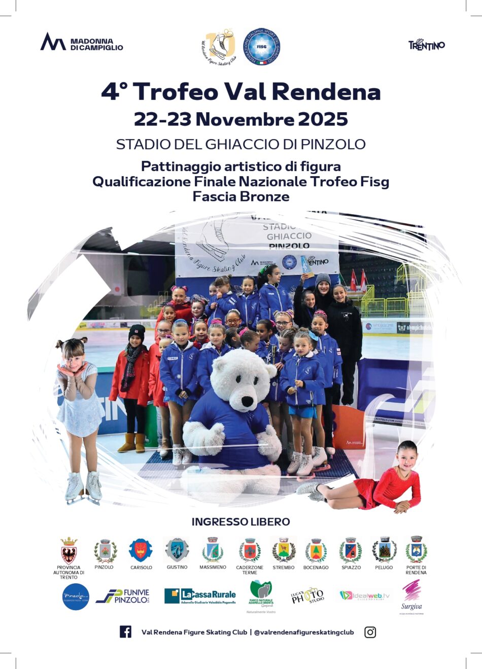 Pinzolo – Competizione Pattinaggio Artistico 22/23 novembre 2025