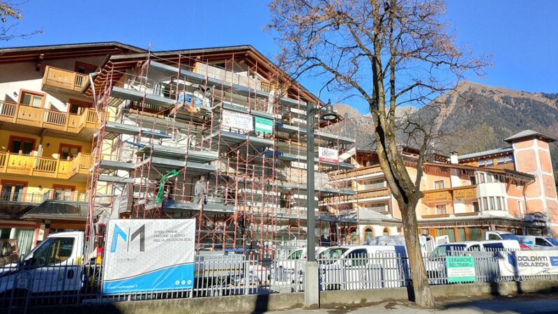 Pinzolo, autunno di lavori: dieci cantieri per rinnovare l’offerta turistica