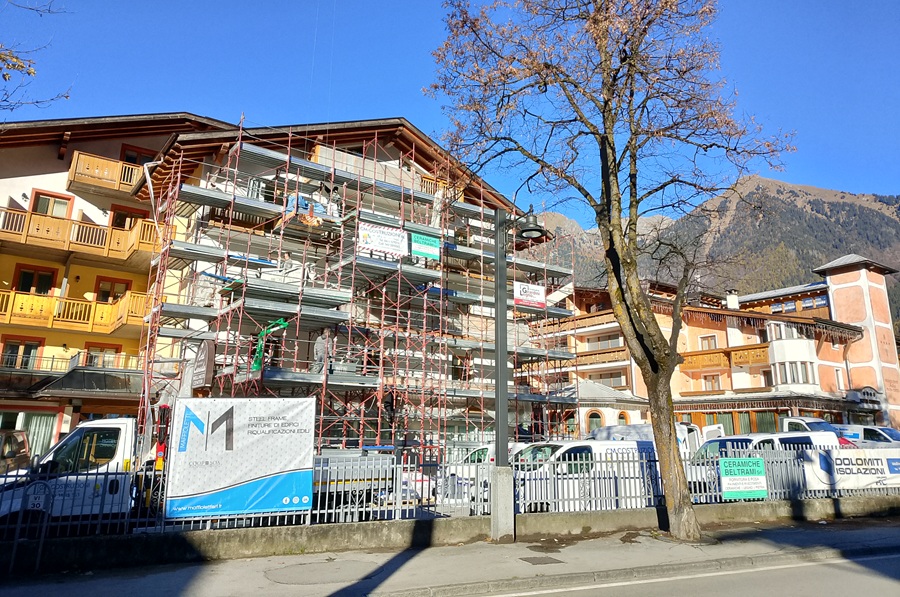 Pinzolo, autunno di lavori: dieci cantieri per rinnovare l’offerta turistica