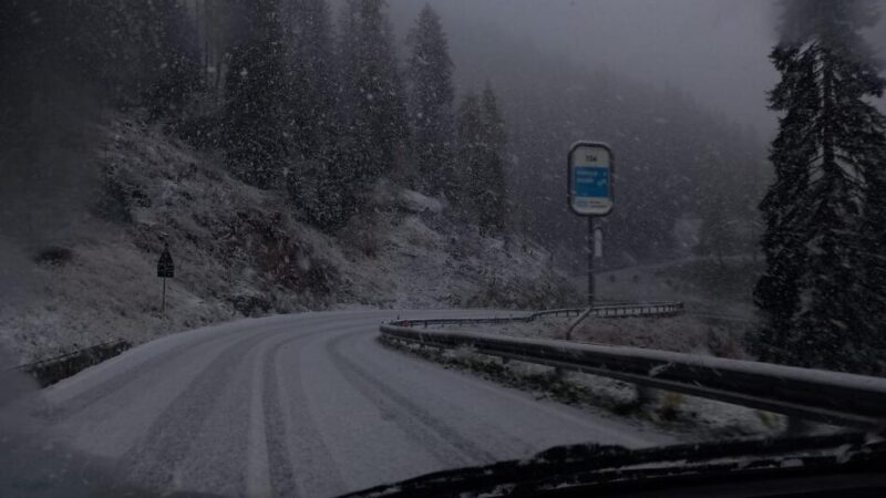 MeteoTrentino: fine settimana con pioggia e neve in quota