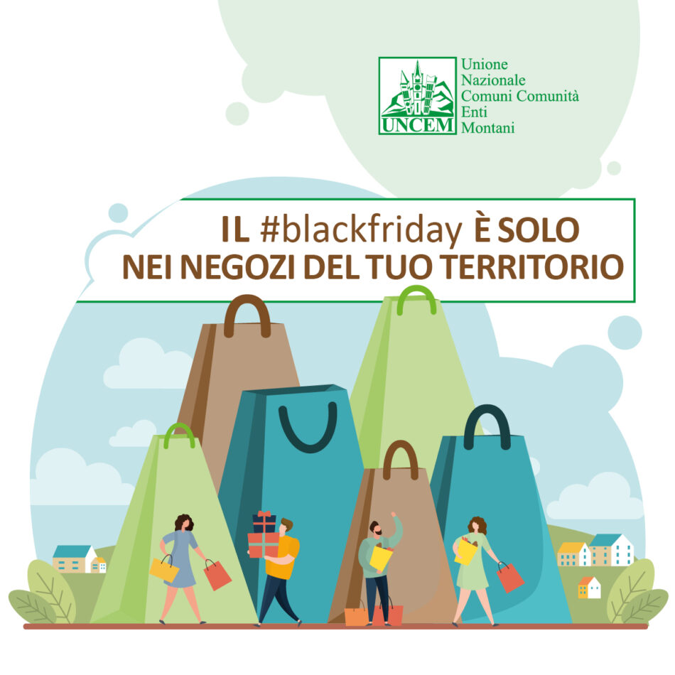 Il black friday è solo nei negozi del tuo territorio