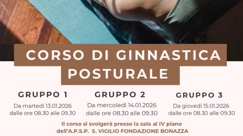 Spiazzo: CORSO RESPIRO FUNZIONALE E GINNASTICA POSTURALE