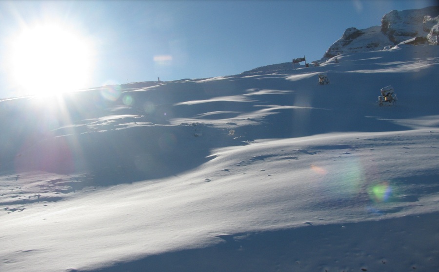 Neve e freddo sul Grostè: stagione invernale ai nastri di partenza a Madonna di Campiglio