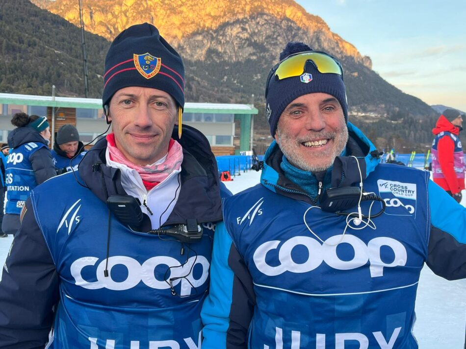 Michel Rainer e Giovanni Caola, cresciuti entrambi nell’US Carisolo come fondisti, a Trondheim Norvegia