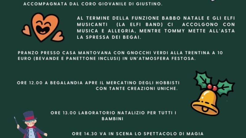 Massimeno Domenica 21 dicembre “il Natale dei Begai”