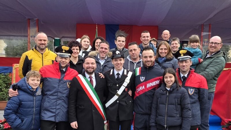 L’atleta Giorgia Pollini entra ufficialmente nel Corpo dei Carabinieri