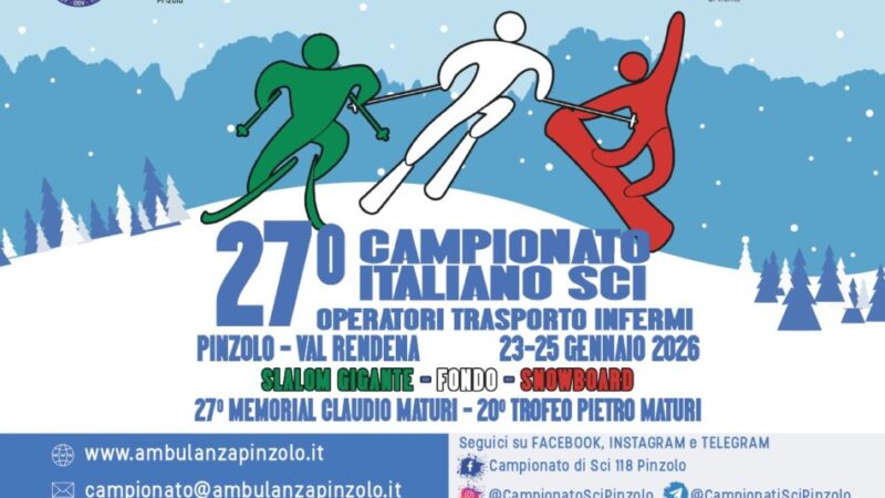 27^ edizione del Campionato Trasporto Infermi – 23-25 Gennaio 2026