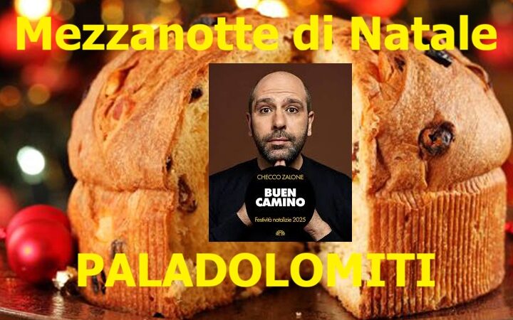 Anteprima di “Buon Camino” al Paladolomiti di Pinzolo nella notte di Natale