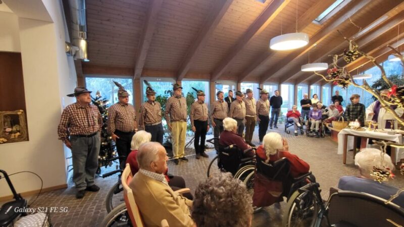 APSP Centro Residenziale Abelardo Collini di Pinzolo – Festa di Santa Lucia con gli Alpini di Pinzolo