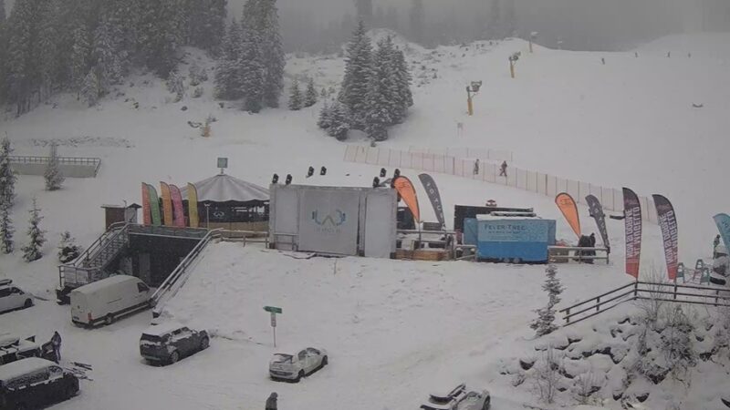 Neve in arrivo sulla skiarea di Madonna di Campiglio
