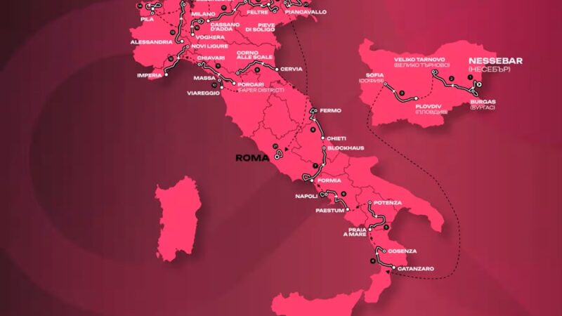 Giro d’Italia 2026: niente arrivo a Madonna di Campiglio