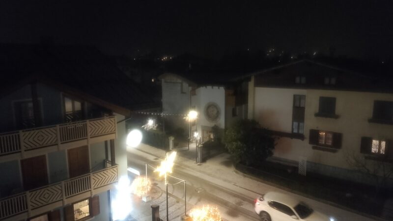 Torna la neve a Pinzolo: finalmente atmosfera invernale