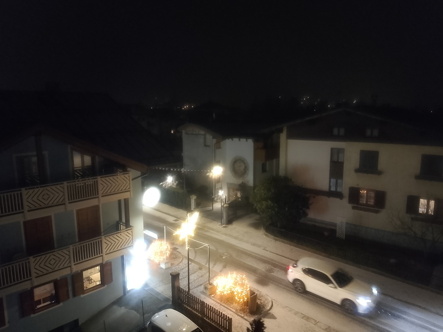 Torna la neve a Pinzolo: finalmente atmosfera invernale