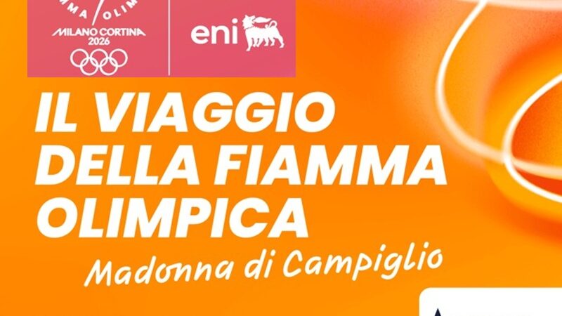 Il Viaggio della Fiamma Olimpica fa tappa a Madonna di Campiglio