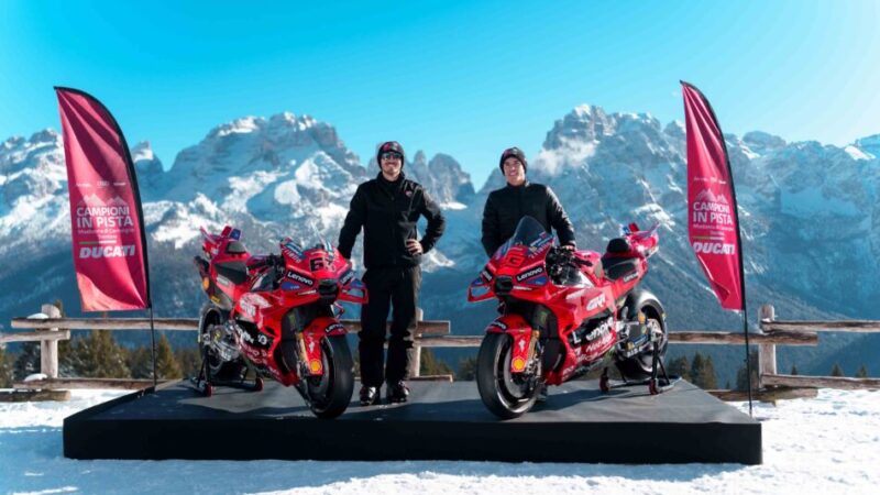 “CAMPIONI IN PISTA”: dal 18 al 21 Gennaio Ducati torna in Trentino,  a Madonna di Campiglio