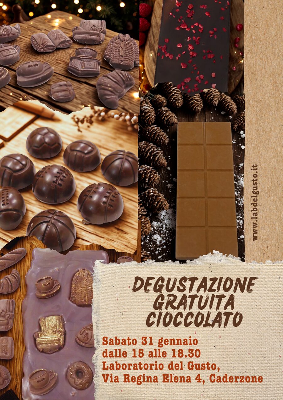 Caderzone Terme: Degustazione cioccolato sabato 31 gennaio
