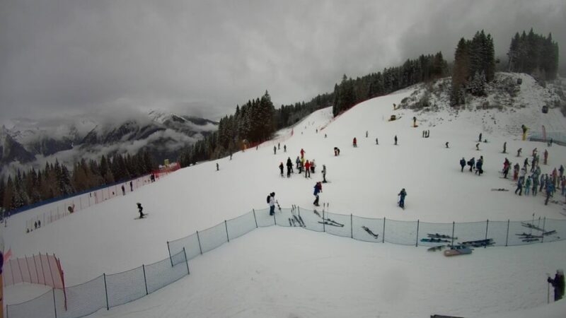 Pinzolo: la neve fa da cornice al Campionato Italiano dei Volontari del Trasporto Infermi