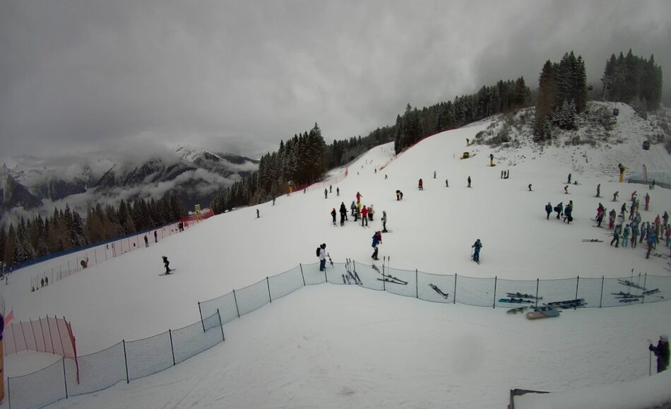 Pinzolo: la neve fa da cornice al Campionato Italiano dei Volontari del Trasporto Infermi