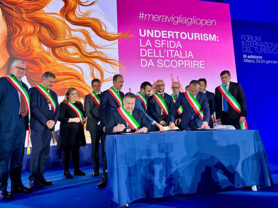 Forum Internazionale sul Turismo: il Sindaco di Pinzolo/Madonna di Campiglio ha sottoscritto il Tavolo interistituzionale per l’attuazione della Carta di Amalfi