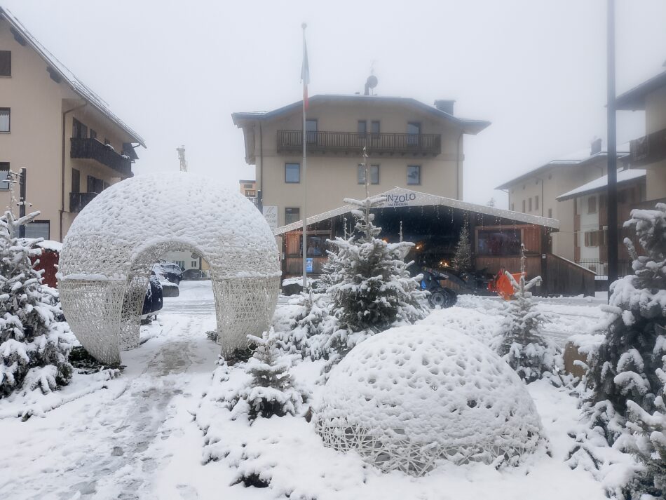 Skiarea Madonna di Campiglio – Nevicate abbondanti nella notte: oltre mezzo metro di neve fresca in quota