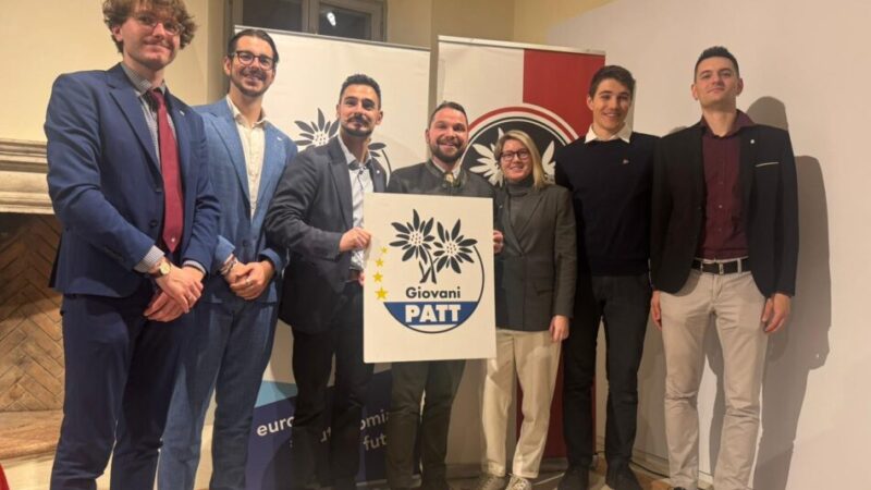 Movimento Giovanile PATT: rinnovate le cariche. Luca Campidelli nuovo segretario politico, Eddy Marchiori presidente