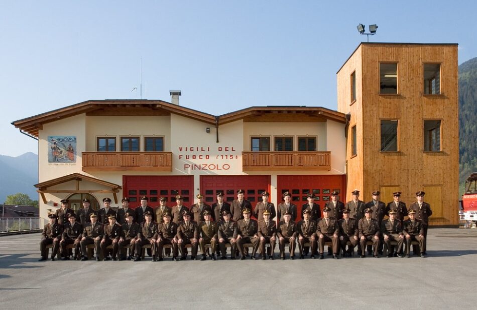 Ecco il calendario dei Vigili del Fuoco Volontari di Pinzolo
