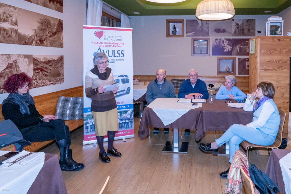 AVULSS Tione, un anno di volontariato accanto a anziani e ammalati