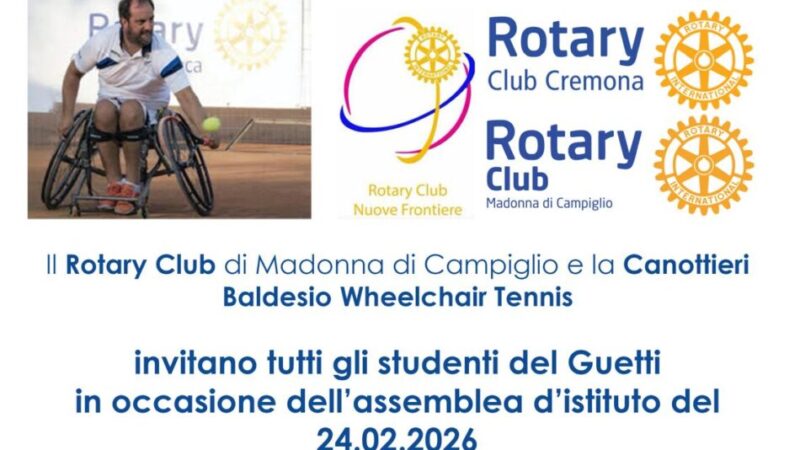 GIOVANNI ZENI capitano della squadra nazionale di tennis in carrozzina