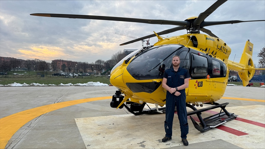 TIONE – Volare per aiutare: il profilo di Fabio Valentini