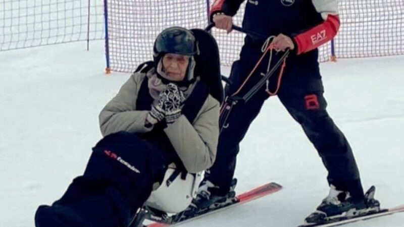 BORGO LARES (Bolbeno) – Grazie alla APSP di Spiazzo anche oltre i 90 anni si può sciare!