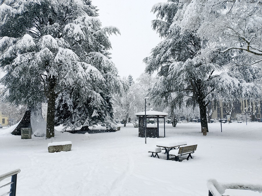 Neve, la situazione delle strade in Val Rendena