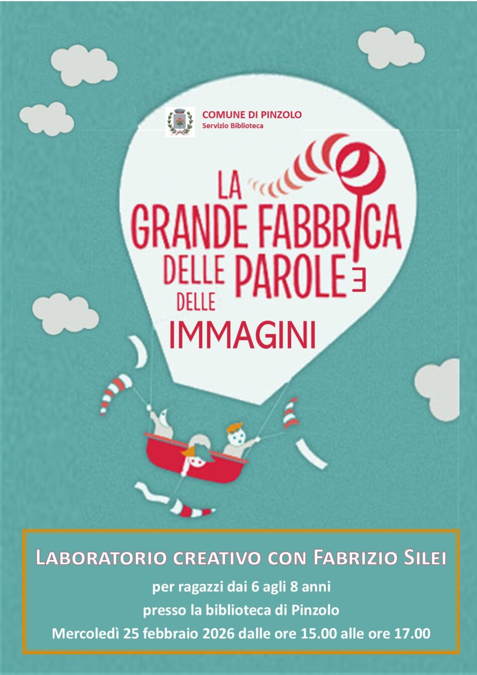 Biblioteca di Pinzolo: Laboratorio creativo per ragazzi con Fabrizio Silei