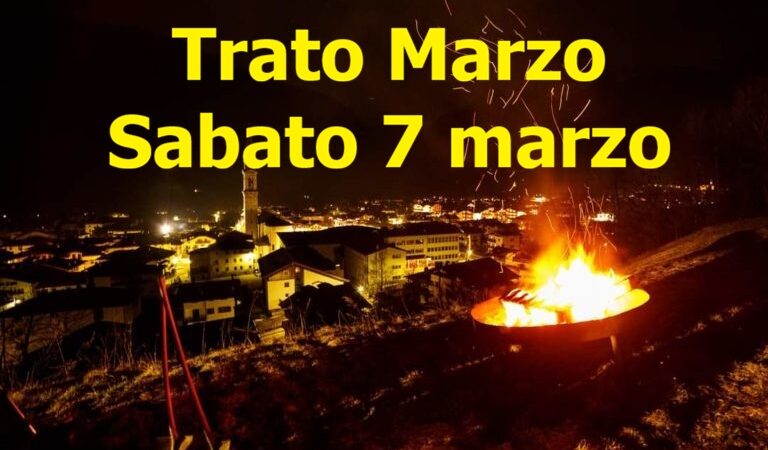 Pinzolo Sabato 7 marzo – Torna il “Trato Marzo”