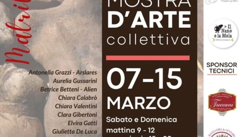 Ieri si è aperta la mostra Matrilineare nella Chiesa di San Lorenzo, nel centro di Gussago