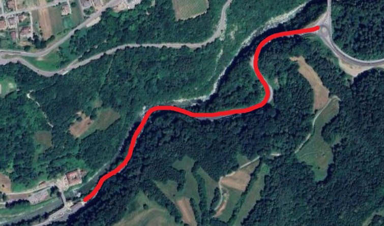 Ponte Arche: strada chiusa dalla Sibilla al Ponte dei servi